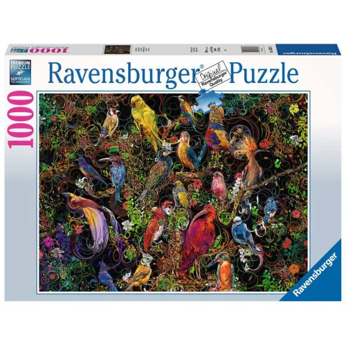 Ravensburger puzzel 1000 stukjes Schitterende Vogels